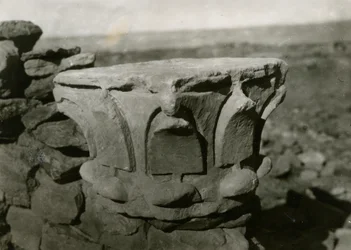 Capitel en la tumba de Seih 