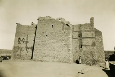 Monasterio de San Simeón, Asuán, Egipto, fotografía de Ugo Monneret de Villard