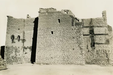 Monasterio de San Simeón, Asuán, Egipto, fotografía de Ugo Monneret de Villard