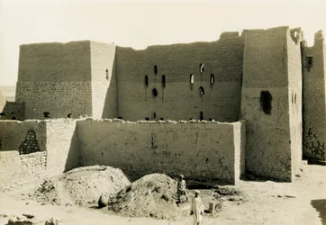 Monasterio de San Simeón, Asuán, Egipto, fotografía de Ugo Monneret de Villard