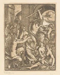 La codicia expulsada del templo de las musas