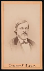 Retrato de Townend Glover 1813-1883, 1873