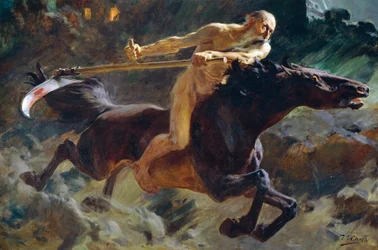 El jinete del Apocalipsis, de Ulpiano Checa Sanz (1860-1916)