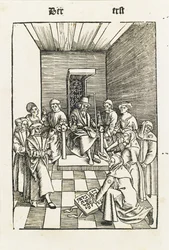 Juramento judío del Laienspiegel, Augsburgo