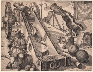 Cañón de artillería, 1636