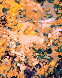 Abstracto otoñal lleno de vida