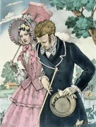 Ilustración de "Madame Bovary" de Gustave Flaubert (1821-80) publicada por Gibert Jeune