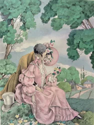 Ilustración de "Madame Bovary" de Gustave Flaubert (1821-80) publicada por Gibert Jeune