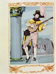 Ilustración de "Candide" de Voltaire, publicada por Gibert Jeune