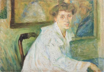 Retrato de la hermana del artista