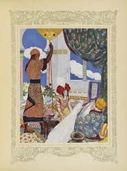 Ilustración de "Contes du Temps Jadis", o "Tales from Times Past", p.82