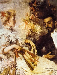 Italo Svevo (1861-1928) con su hermana