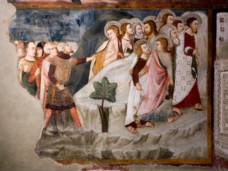 La huida de los apóstoles (detalle)
