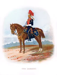 12º Lanceros, 1889