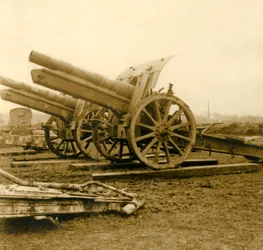 155 cañones, c1914-c1918