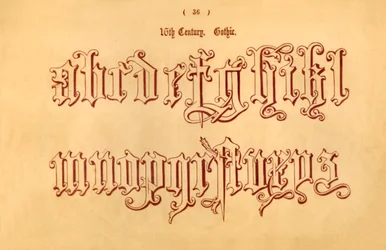 Siglo XVI. Gótico, 1862