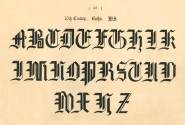 Siglo XVI. Gótico. MS, 1862