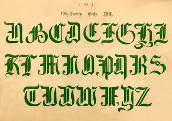 Siglo XVI. Gótico. MS, 1862