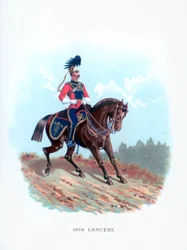 16º Lanceros, 1890