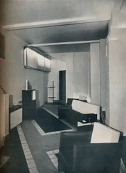 Sala de estar de los años 1930, 1930