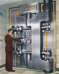 Puerta del tesoro de 30 toneladas, 1938