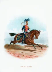9º Lanceros, 1889