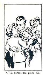Los bailes de A.T.S. son muy divertidos, 1940