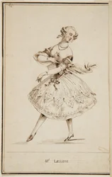 Una bailarina de ballet, Mademoiselle Leclerc