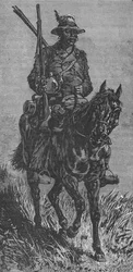 Un explorador basuto, c1880