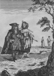 Un burgomaestre y su esposa