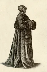 Una dama holandesa con vestido de exterior, 1640, 1937
