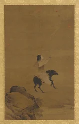 Una inmortal femenina en un animal porcino, 1368-1644