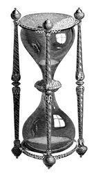 Un reloj de arena francés, siglo XVI, 1870