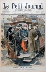 Un soldado francés de regreso a casa desde Madagascar, 1896