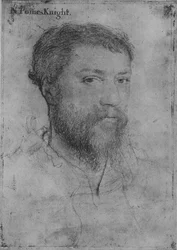 Un caballero: Desconocido no por Holbein, siglo XVI 1945