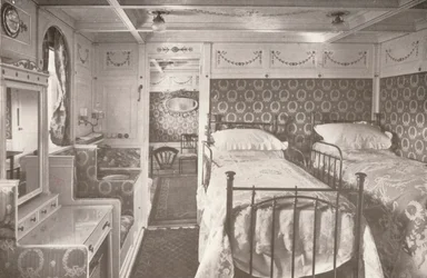 Un hogar en el mar agitado. A bordo de un correo real, 1914