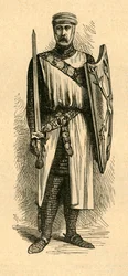 Un caballero templario, 1897