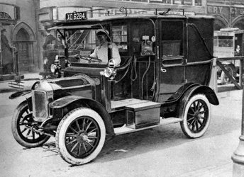 Un taxi de Londres, 1926-1927