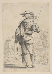 Un hombre sosteniendo un látigo, 1629
