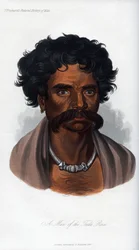 Un hombre de la raza Tuda, 1848