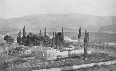 Un monasterio al pie de Hymettus
