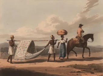 Un Plantador y su Esposa en un Viaje, 1816