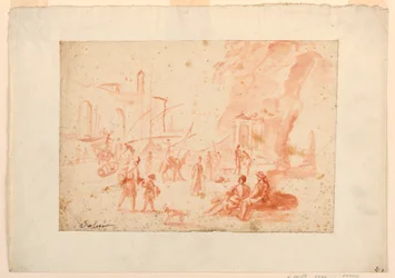 Escena de puerto