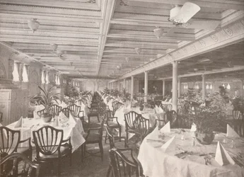 Un comedor de correo real, 1914