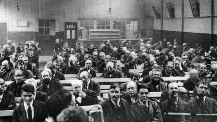 Un refugio del Ejército de Salvación, Blackfriars Road, Londres, 1926-1927