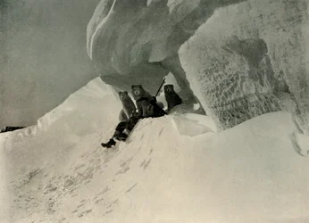 Una cornisa de nieve, c1908
