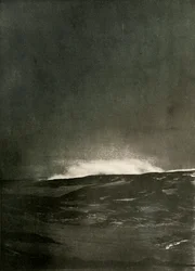 Una Explosión de Vapor en el Monte Bird, c1908, 1909