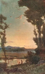 Un arroyo selvático, finales del siglo XIX, c1902
