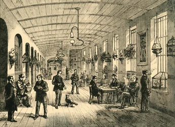 Una sala en el Hospital de Bethlehem