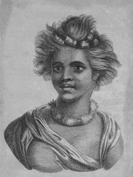 Una mujer de las Islas Sandwich, siglo XVIII